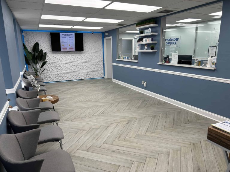 PS Dermatology & Surgery waiting room